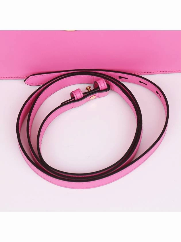 Sylvie medium pink top handle shoulder bag 431665