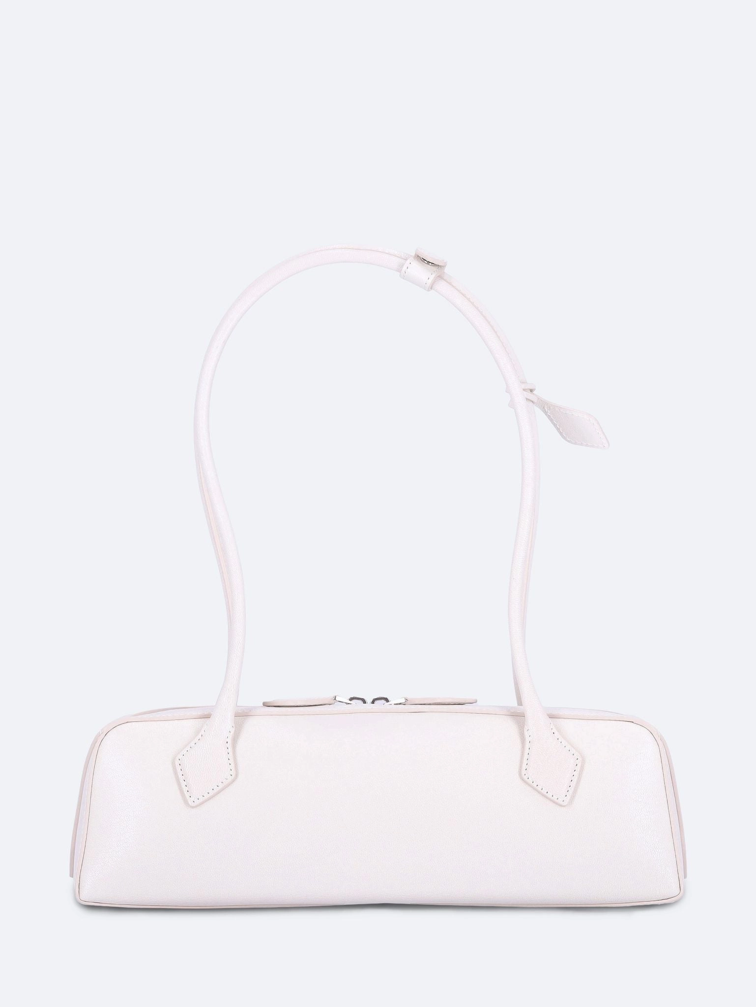 Teckel medium shiny leather handbag
