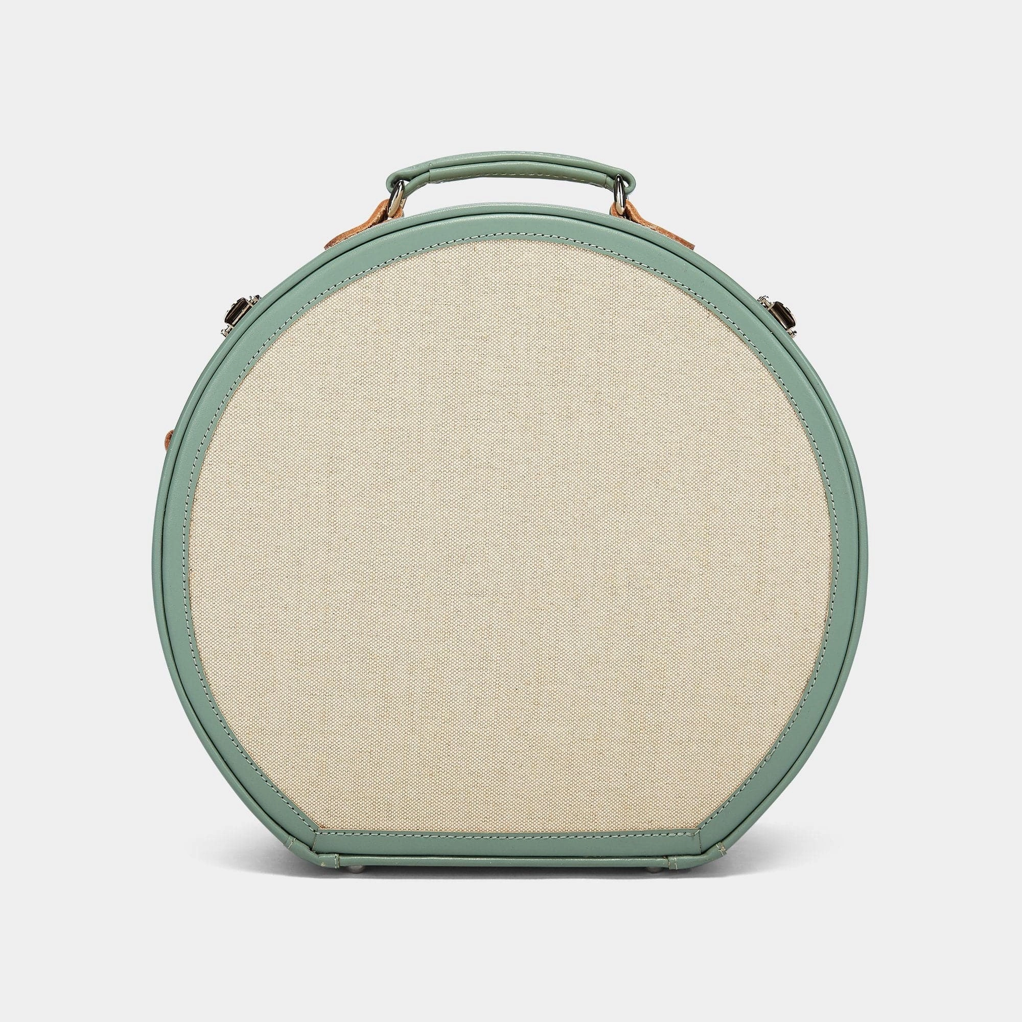 The Editor - Sea Green Hatbox Large