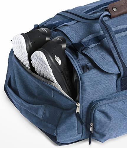The North Face Berkeley DuffelL, Shady Blue Light Heather/Urban Navy Light Heather