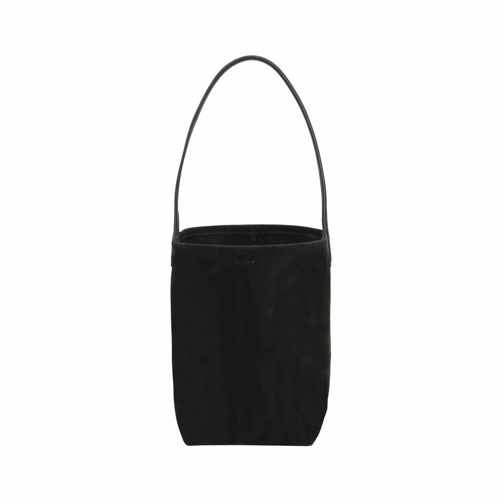 The Row Park Small Leather Shoulder Tote Bag