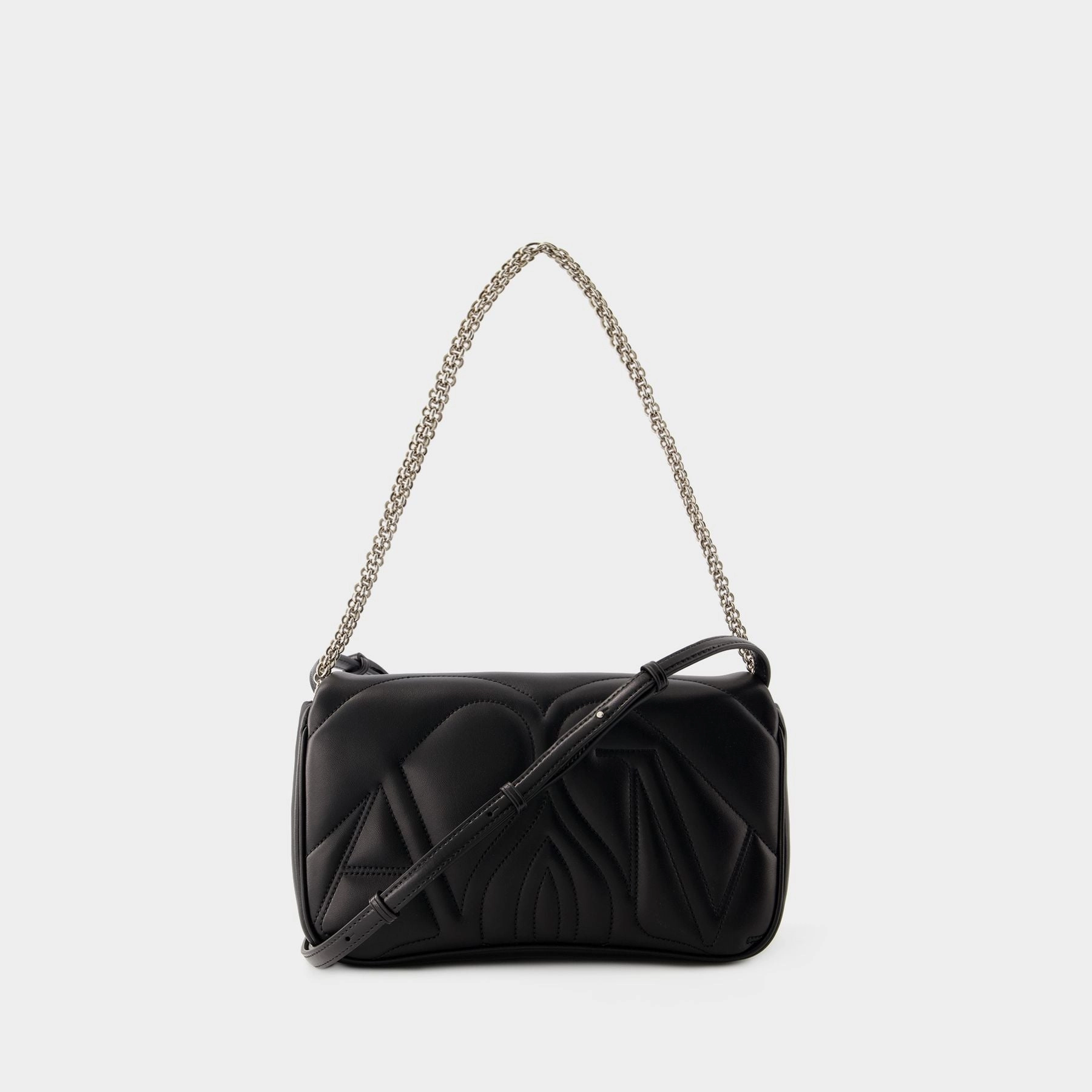 The Seal Small Bag - Alexander Mcqueen - Leather - Black
