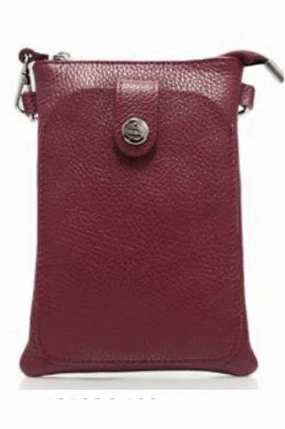 The Trend Cesena Leather Phone Bag