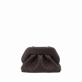 THEMOIR?? Tia Micro Weaved Clutch Bag