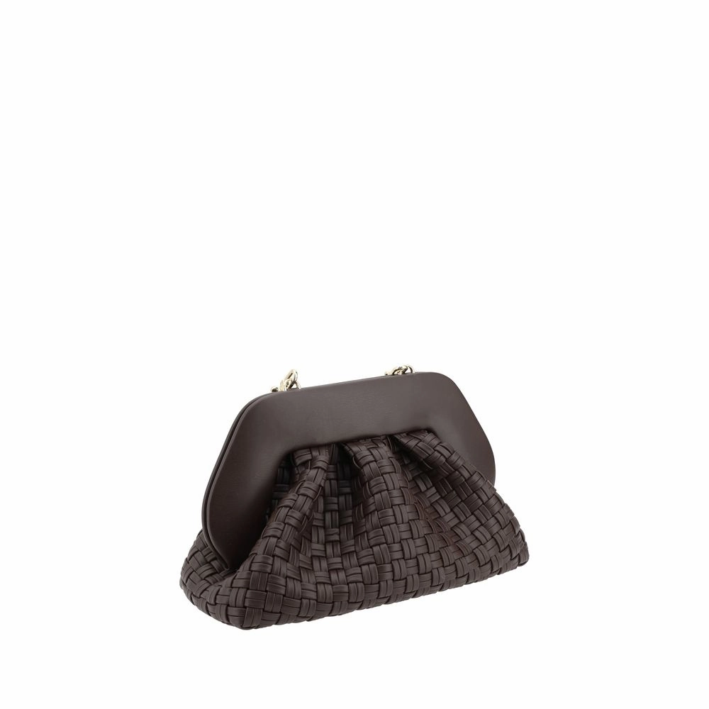 THEMOIR?? Tia Micro Weaved Clutch Bag