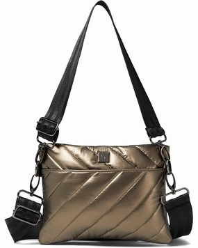 Think Royln Diagonal Bum Bag 2.0 Women Pearl Pyrite Adjustable Straps Bag ERK150