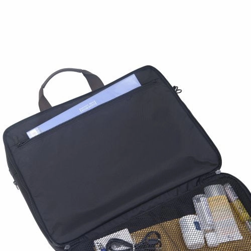 Token Bags Lawrence Laptop Bag Large With Back Zipper, Black, One Size