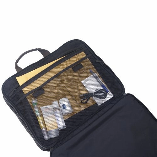 Token Bags Lawrence Laptop Bag Large With Back Zipper, Black, One Size