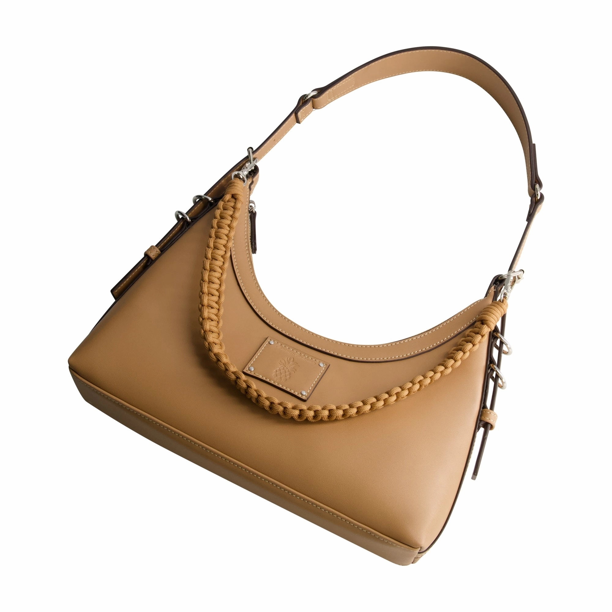 Tommy Bahama Debossed Logo Zip-Top Hobo Bag