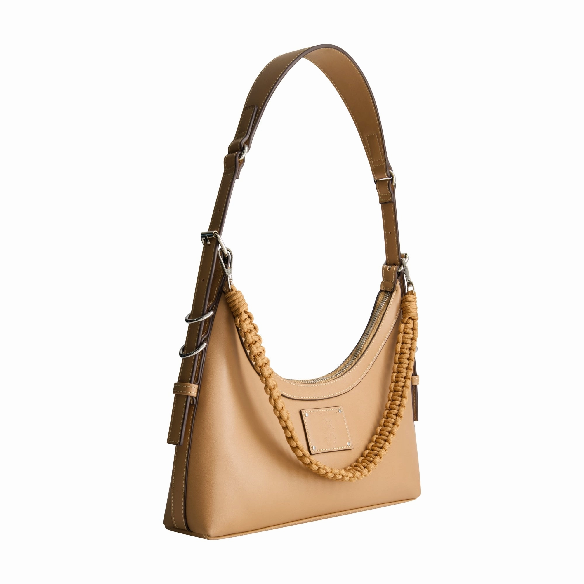 Tommy Bahama Debossed Logo Zip-Top Hobo Bag