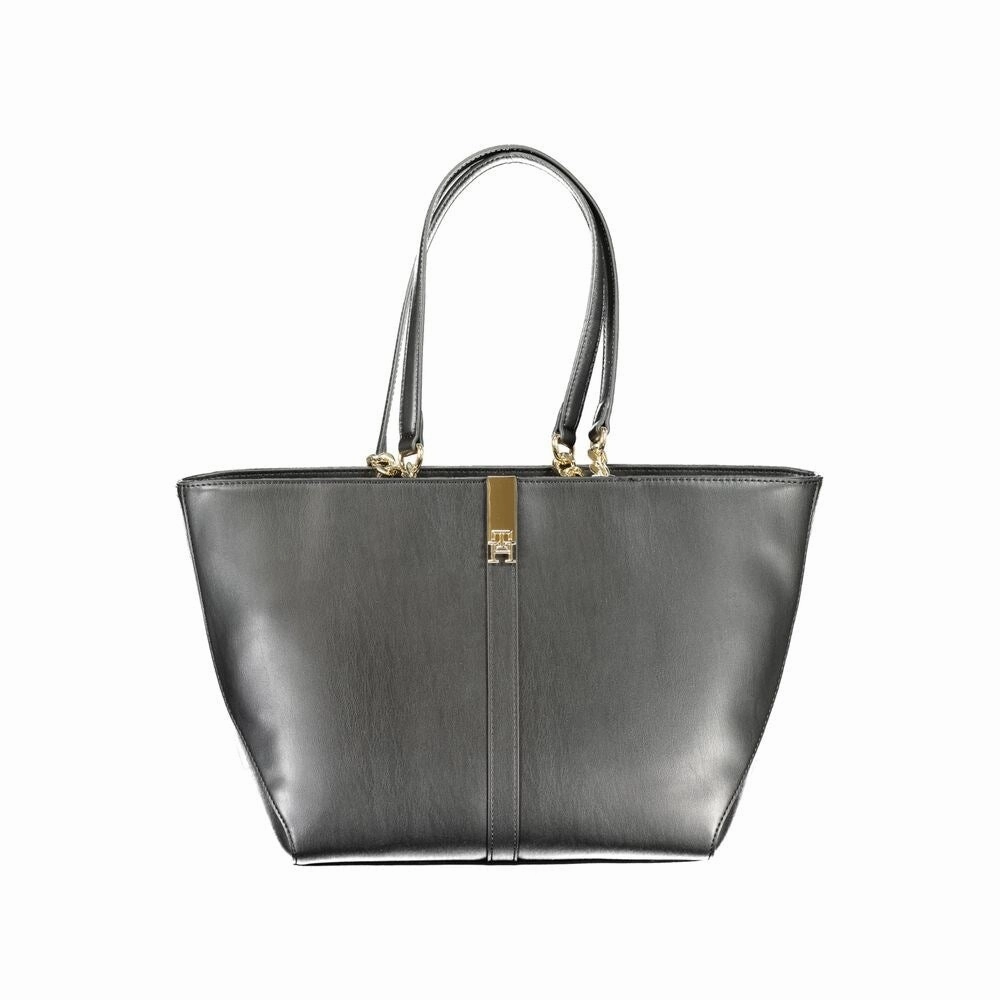 Tommy Hilfiger Black Polyethylene Women's Handbag