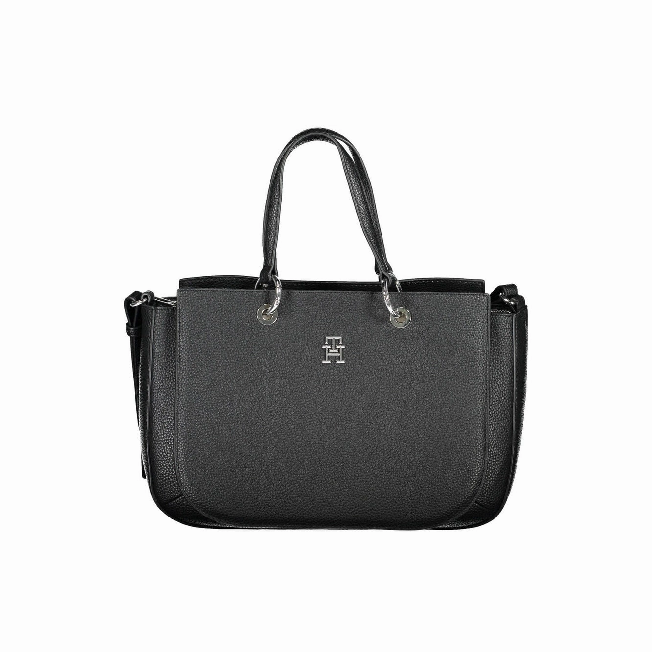 Tommy Hilfiger Black Polyethylene Women Women's Handbag