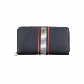 Tommy Hilfiger Blue Polyethylene Women's Wallet