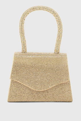 Top Handle Hand Bags BH0043-Rose Gold