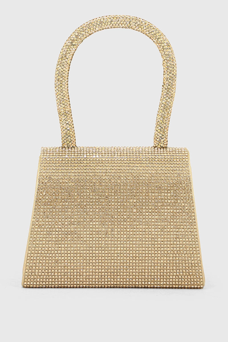 Top Handle Hand Bags BH0043-Rose Gold
