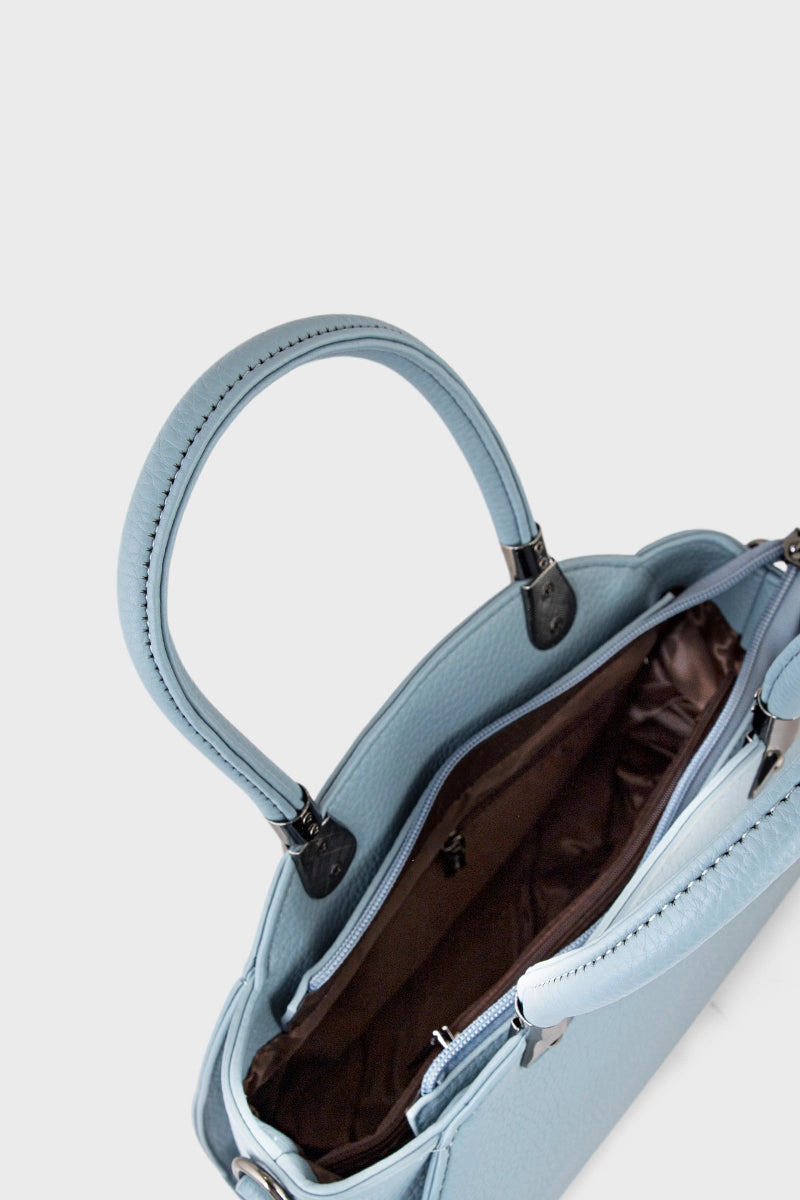 Top Handle Hand Bags BH0097-Blue