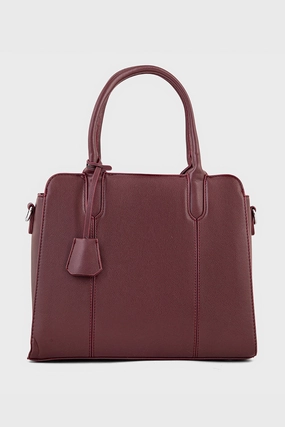 Top Handle Hand Bags BH0098-Maroon