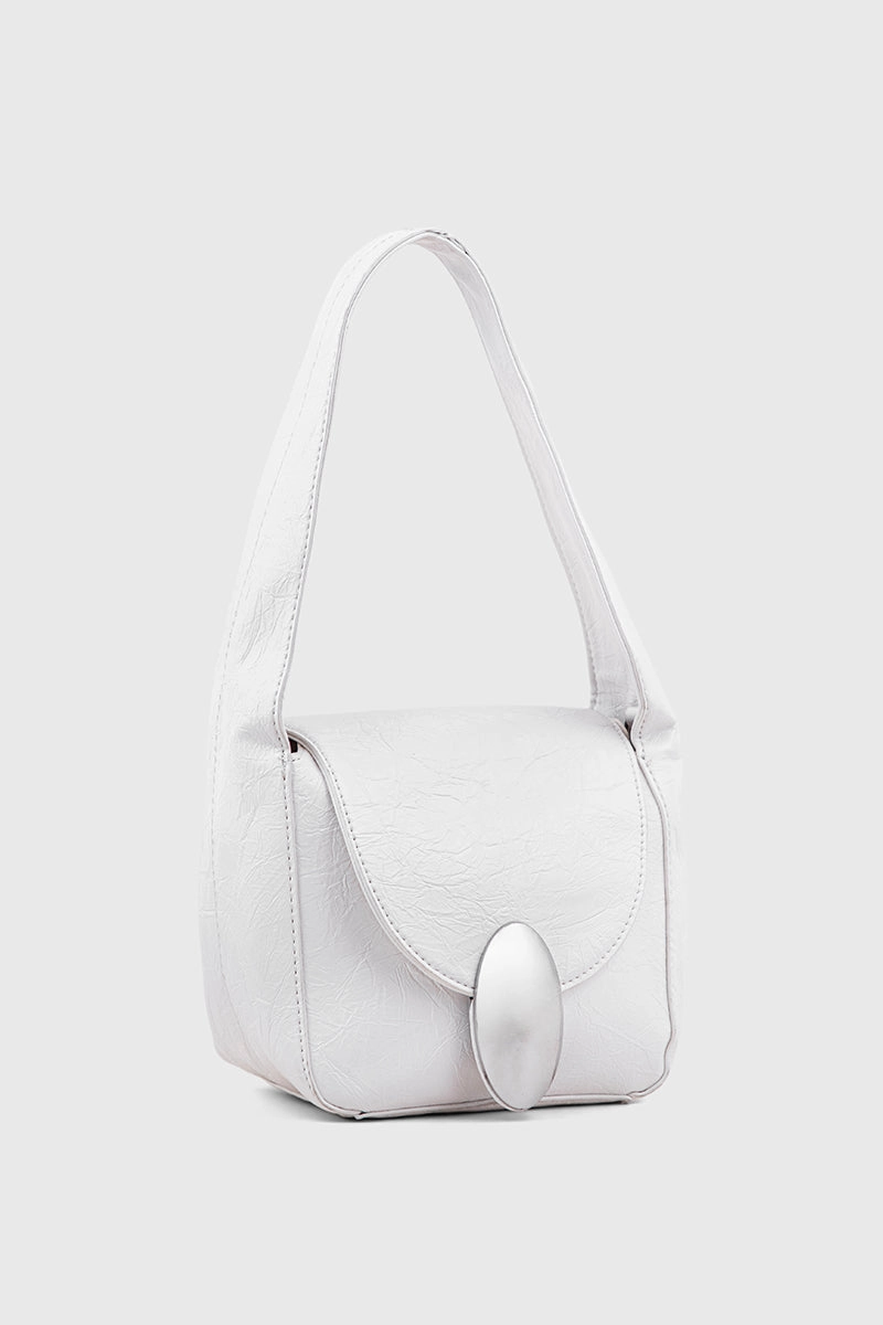 Top Handle Hand Bags BH0110-White