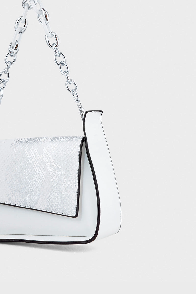 Top Handle Hand Bags BH0115-White
