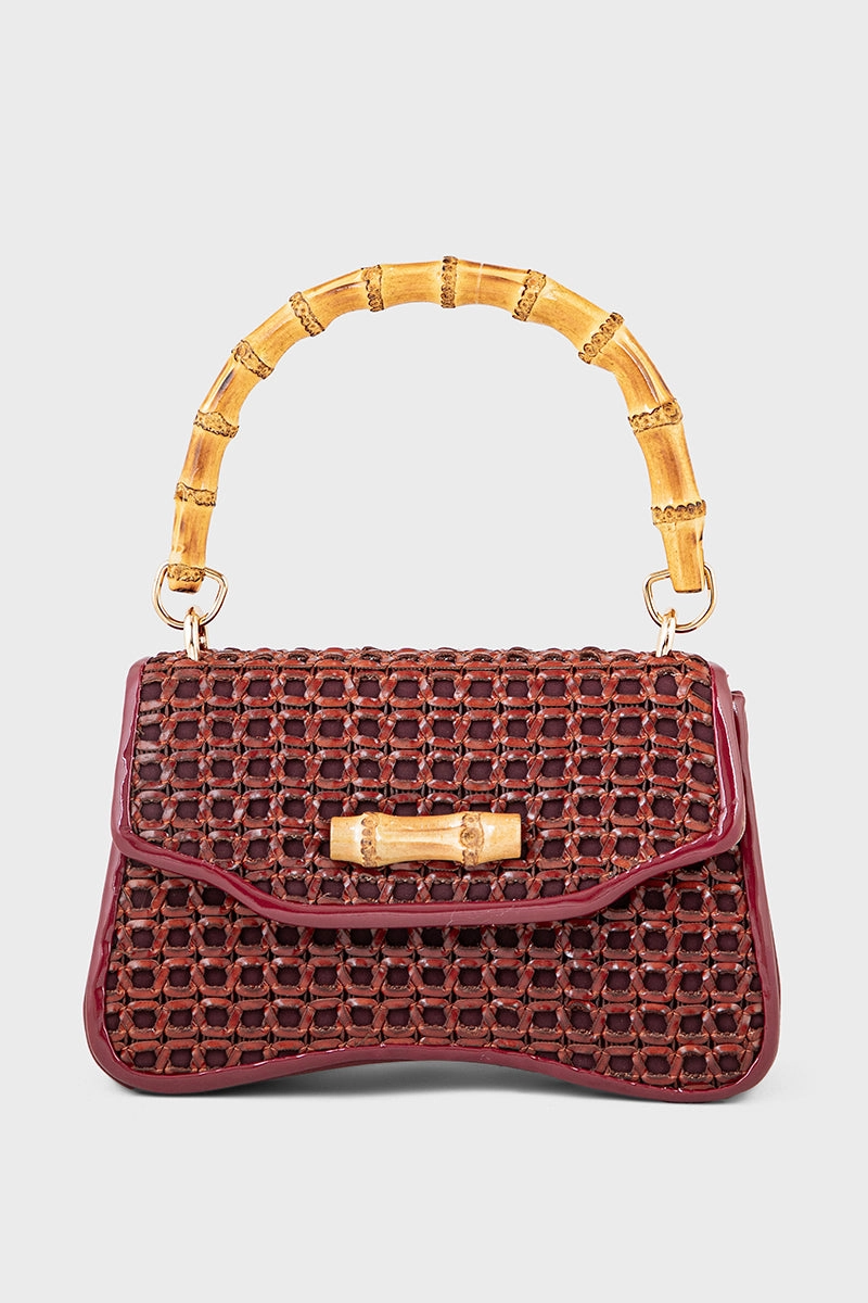 Top Handle Hand Bags BH0121-Tan