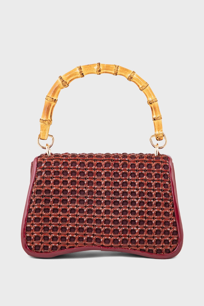 Top Handle Hand Bags BH0121-Tan