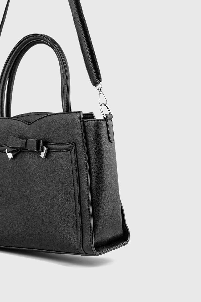 Top Handle Hand Bags BS2102-Black