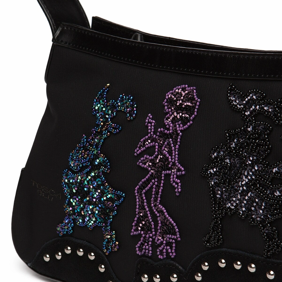 Tosca Blu Black Medium Tall Shoulder Bag for womens