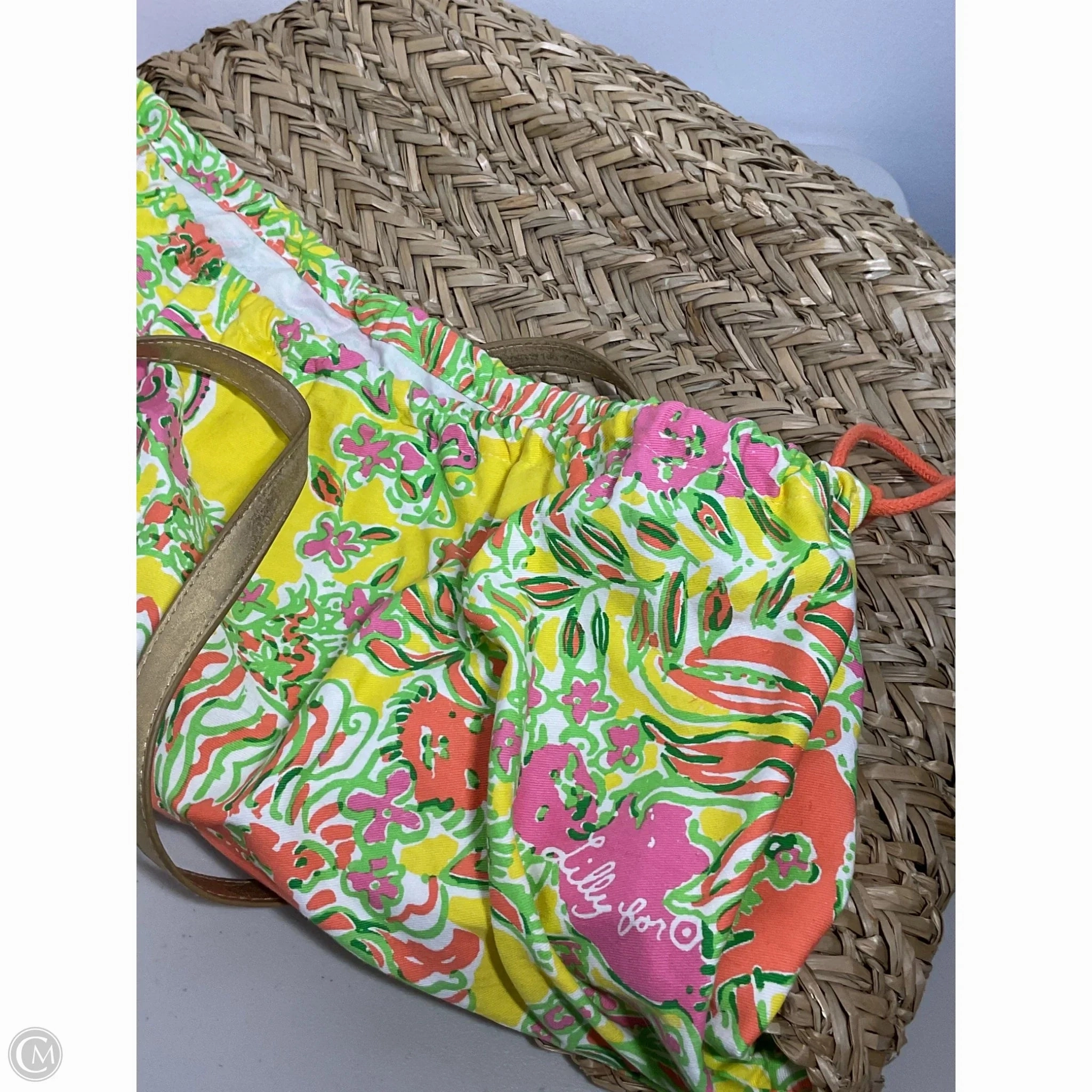 Tote Designer By Lilly Pulitzer, Size: Large