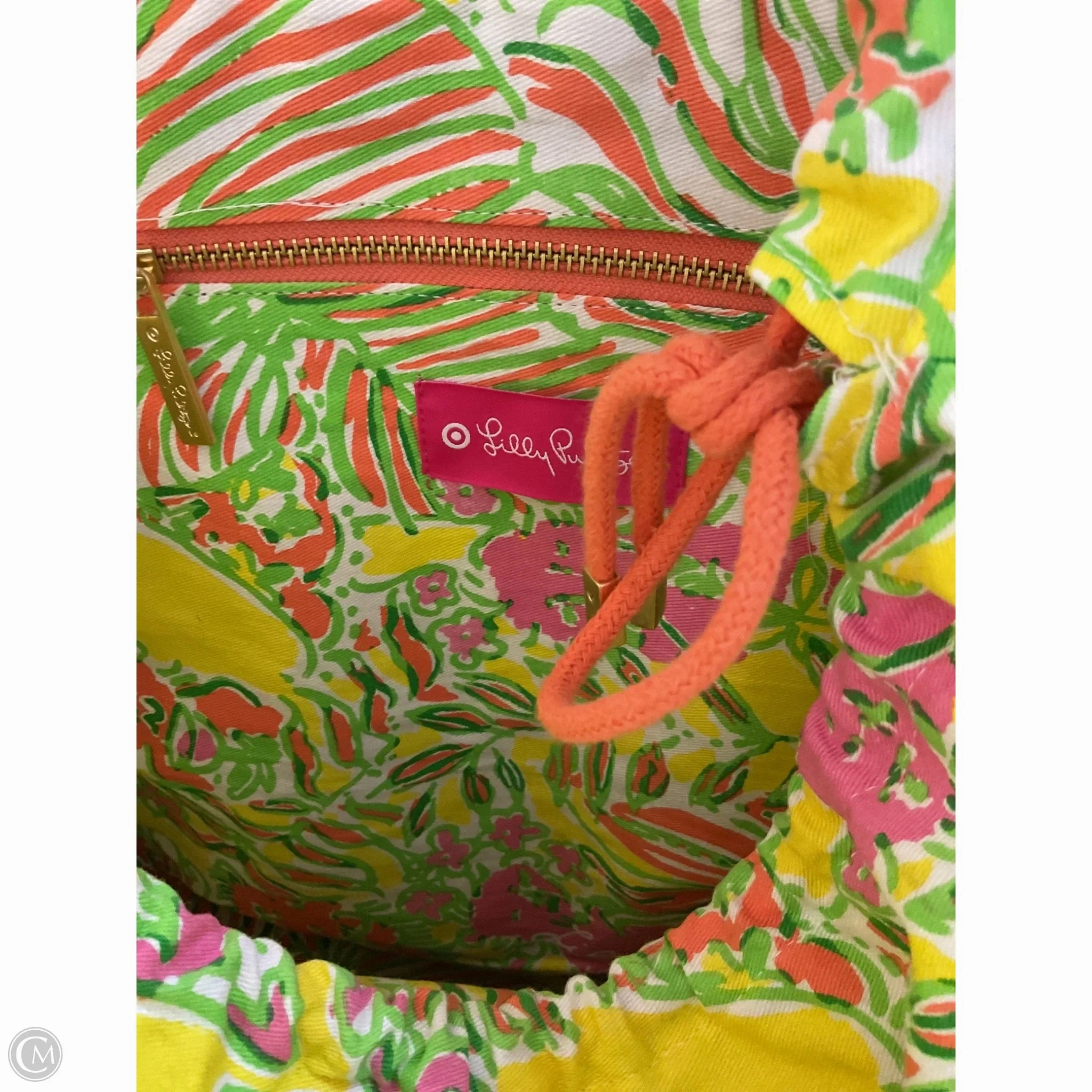 Tote Designer By Lilly Pulitzer, Size: Large