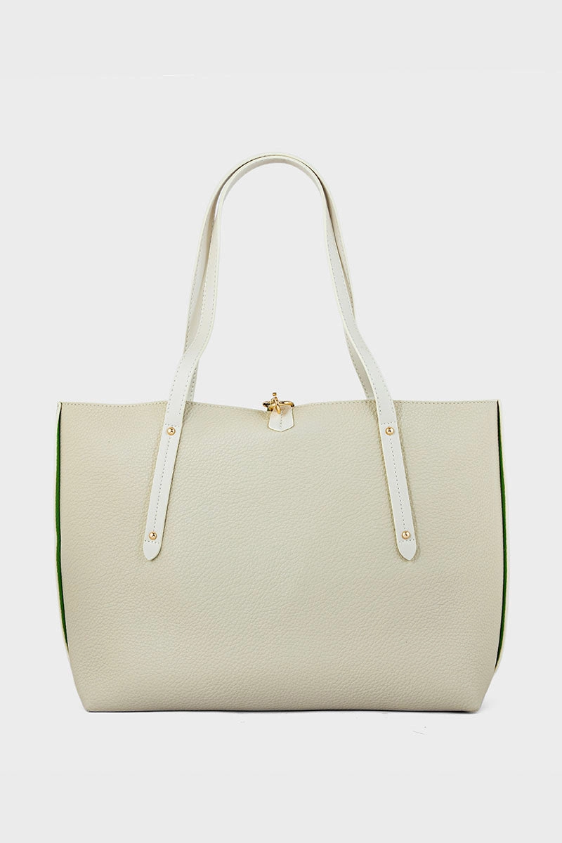 Tote Hand Bags BS2063-Ivory