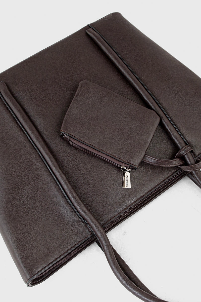 Tote Hand Bags BS2101-Brown