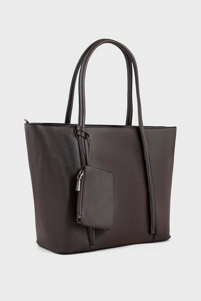 Tote Hand Bags BS2101-Brown