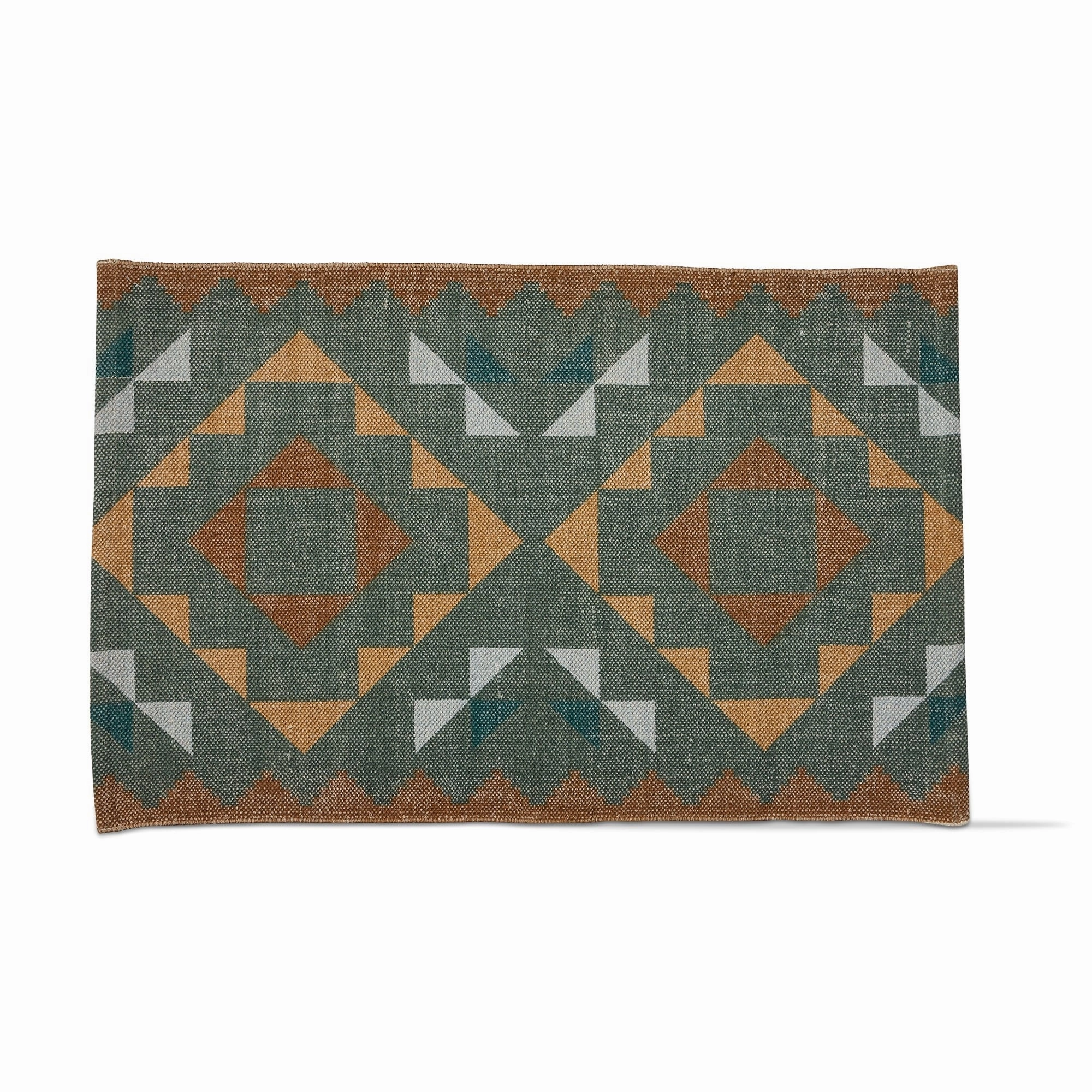 Totem Rug Cotton Indoor Rug, Machine Washable, 24L x 36W inches - Multi - 24 x 36
