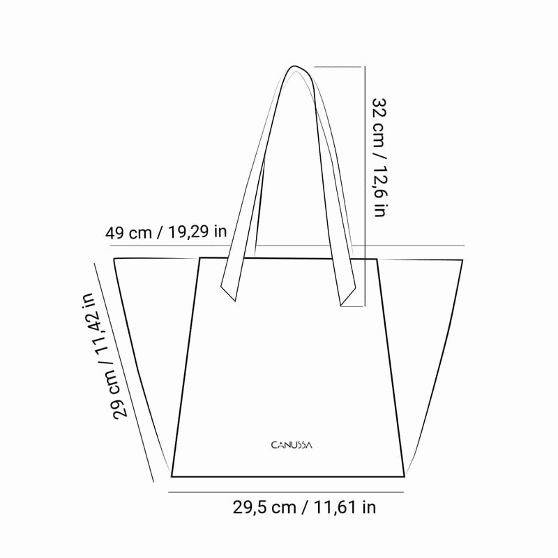 Totissimo Foldable Vegan Leather Tote Bag | Orange