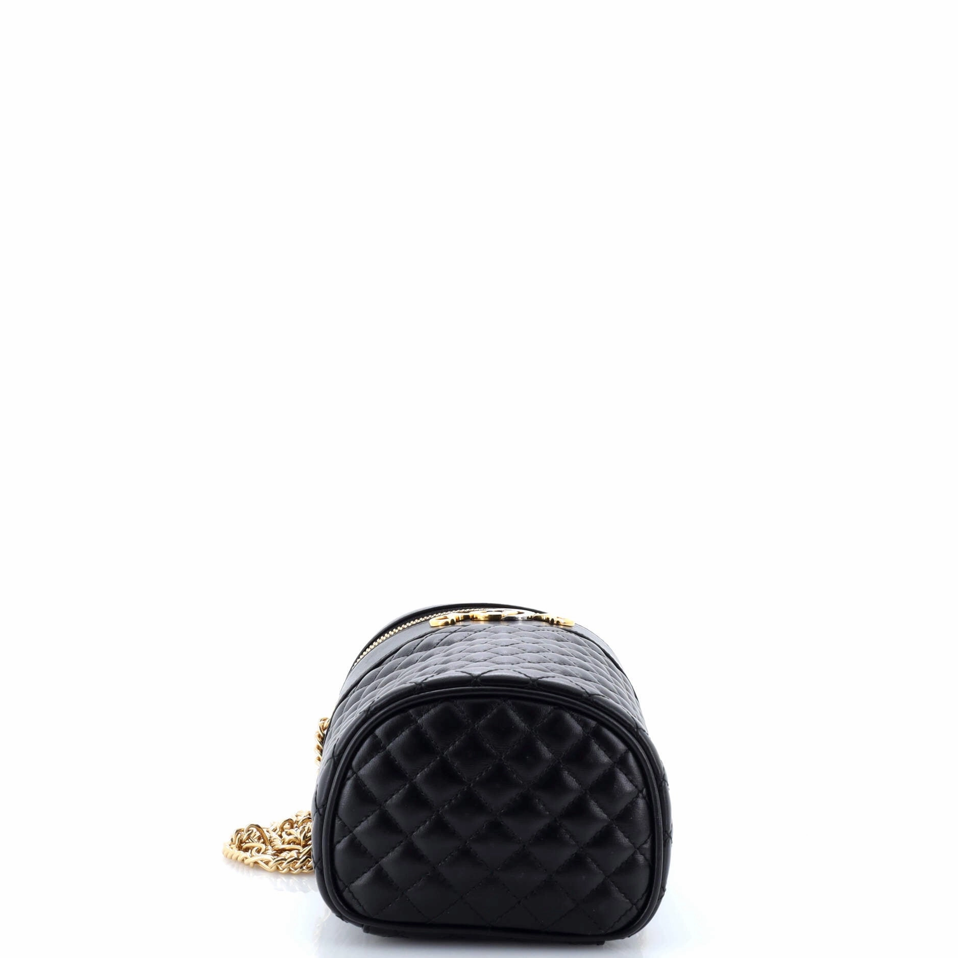 Trapuntata Crossbody Belt Bag Quilted Leather