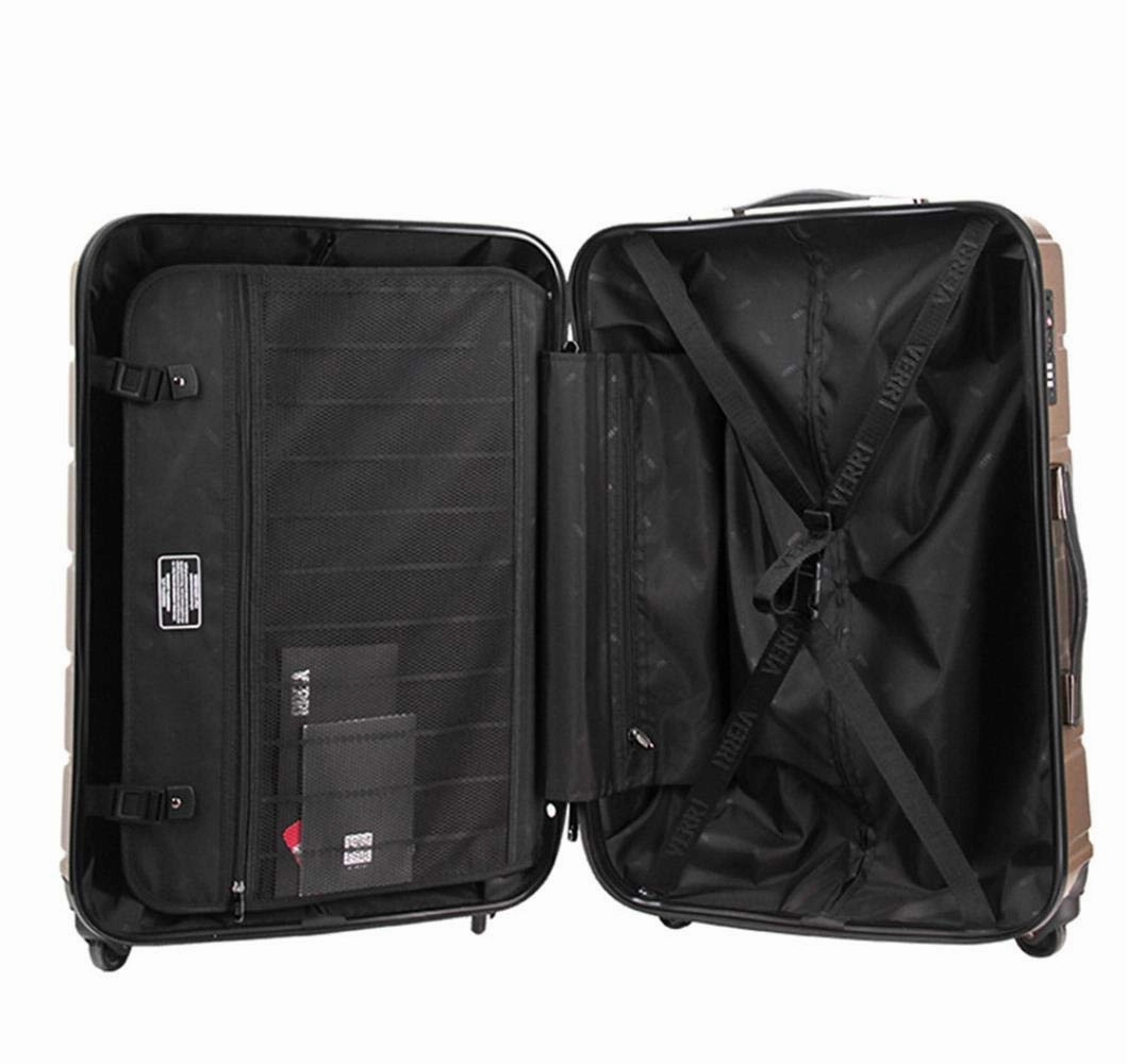 Travel Boarding Case, Universal Wheel Abs Zipper, Travel Outdoor Boarding Case Gift Gift Box Travel Air Travel Case, Black, 24 inch