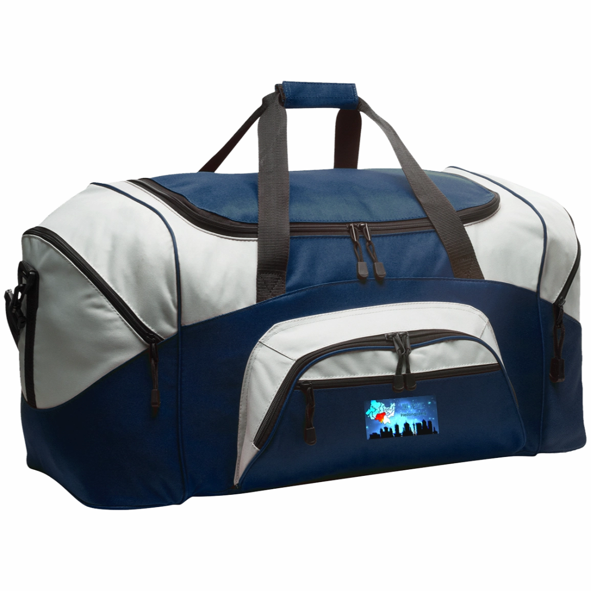 Travel Experts Colorblock Sport Duffel