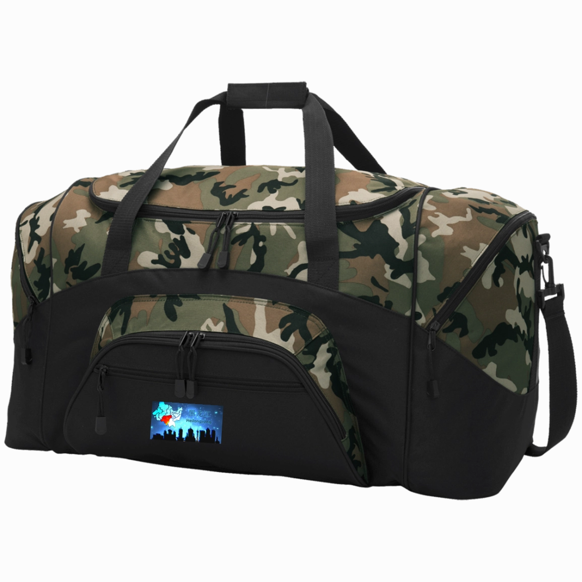 Travel Experts Colorblock Sport Duffel