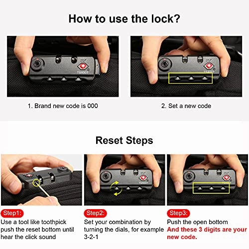 Travel Laptop Backpack Waterproof Anti Theft Backpack with Lock and USB Charging Port Large 17-17.3 Inch Computer Business Backpack for Men Women School College Backpack Blue