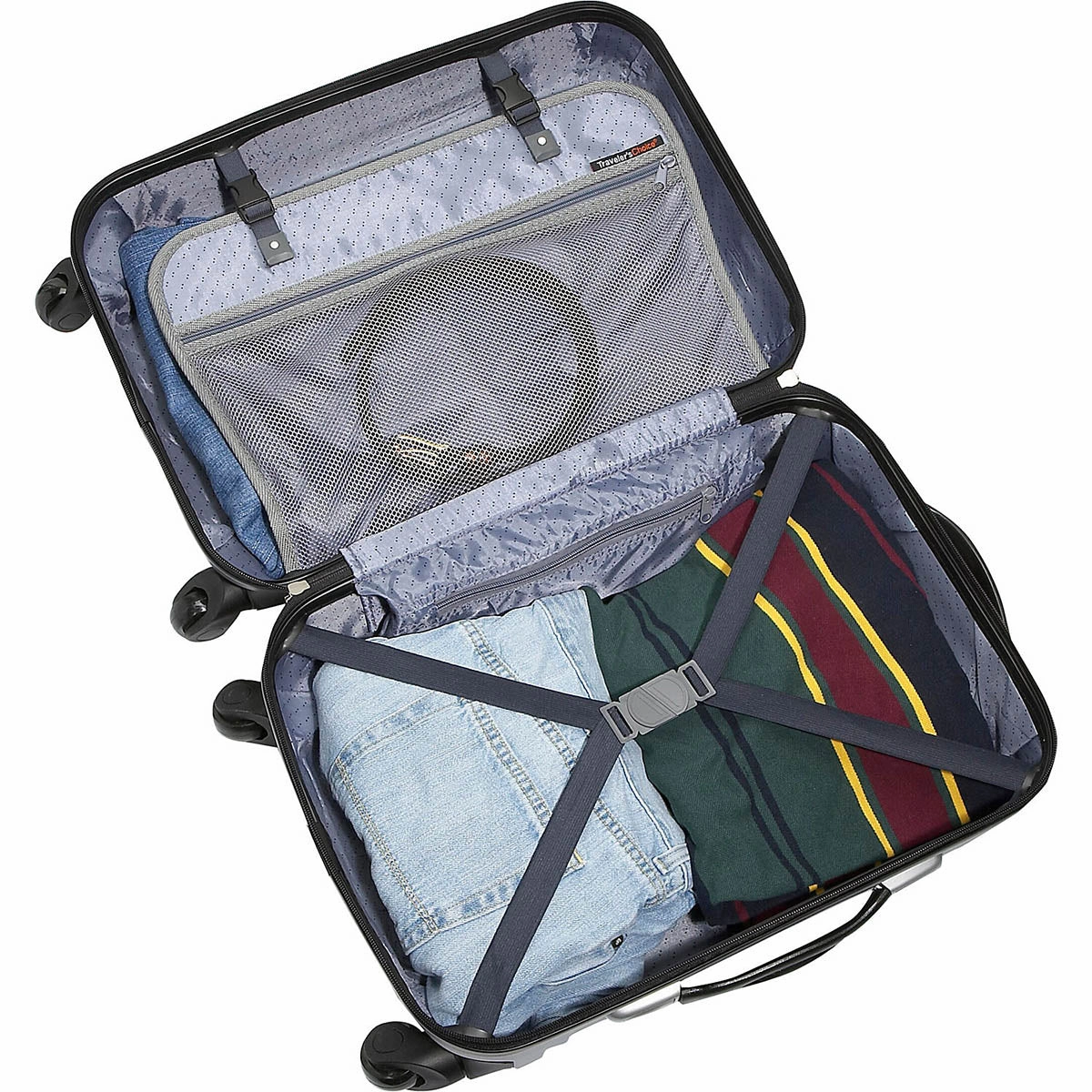 Traveler'S Choice Cambridge 20In Hardside Spinner Carry On