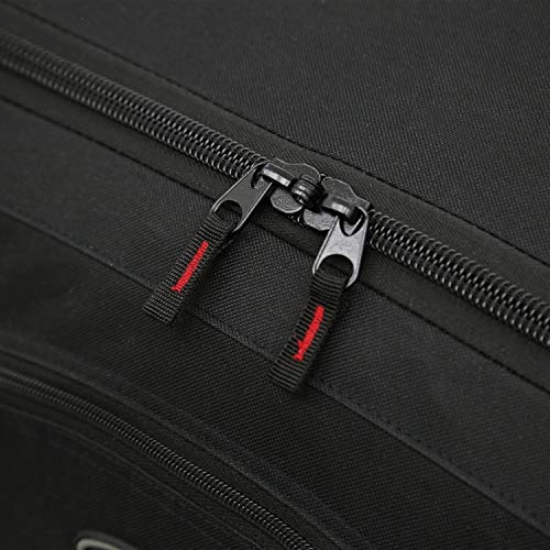 Travelers Club Unisex-Adult Adventure Upright Rolling Duffel Bag, Red, 22-Inch