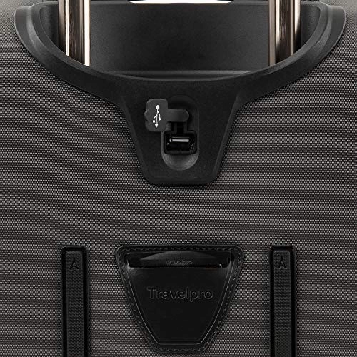Travelpro Crew Versapack Max Carry-on Exp Rollaboard, Titanium Grey