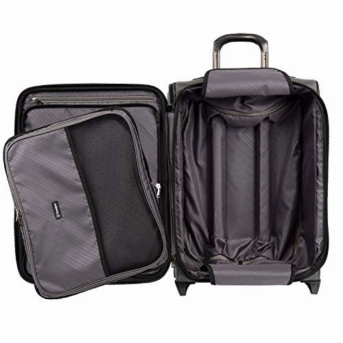 Travelpro Crew Versapack Max Carry-on Exp Rollaboard, Titanium Grey
