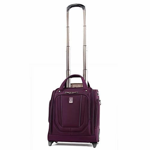 Travelpro Crew Versapack Rolling Underseat Carry-on, perfect Plum
