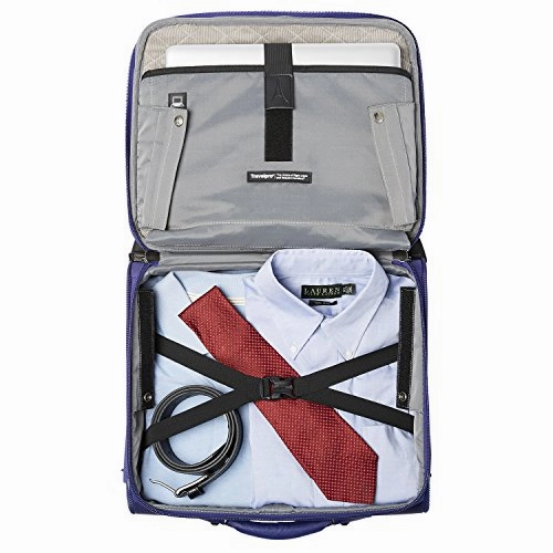 Travelpro Luggage Crew 11 16" Carry-On Rolling Tote Suitcase, Indigo