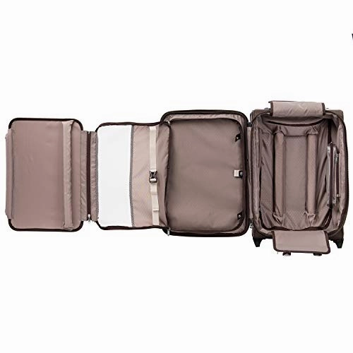 Travelpro Luggage Platinum Elite 22" Carry-on Expandable Rollaboard w/USB Port, Rich Espresso