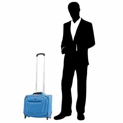 Travelpro Maxlite 5 16" Carry-On Rolling Tote Suitcase, Azure Blue
