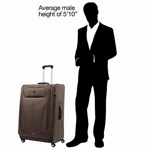 Travelpro Maxlite 5 | 3-PC Set | 21" Carry-On & 29" Exp. Spinners with Travel Pillow (Mocha)