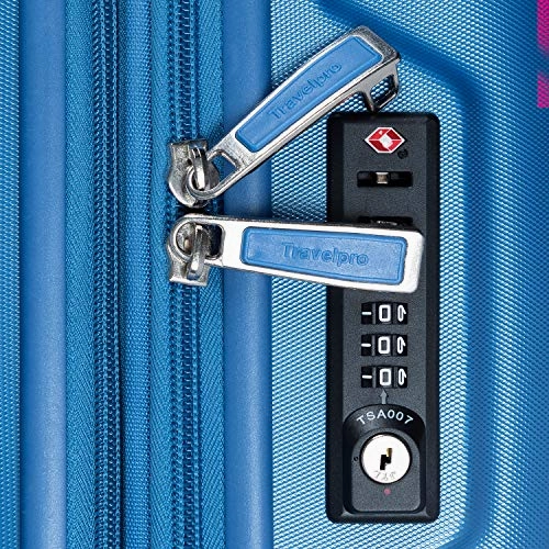 Travelpro Maxlite 5 Hardside 3-PC Set: Expandable 25-Inch and 29-Inch Spinner with Travel Pillow (Azure Blue)