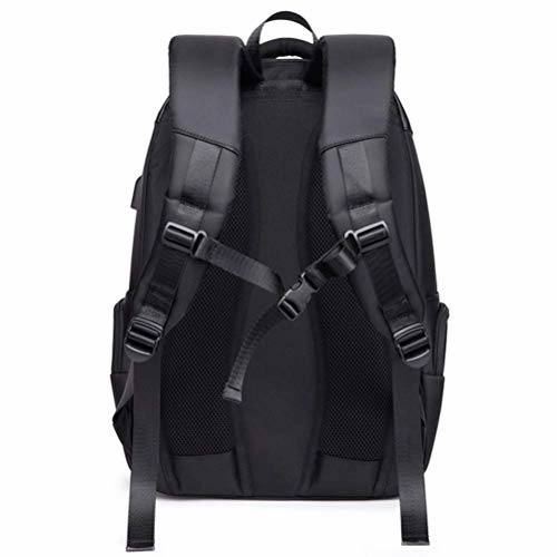 TRE Laptop Backpack Large Computer Backpack for Laptop with USB Charging Port Water-Repellent School Travel Backpack Casual Daypack for Business/College/Women/Men (Color : Blue)